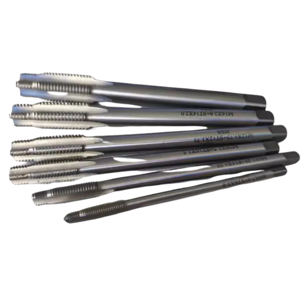 Stepped thread tap for thread inserts M10x1.5